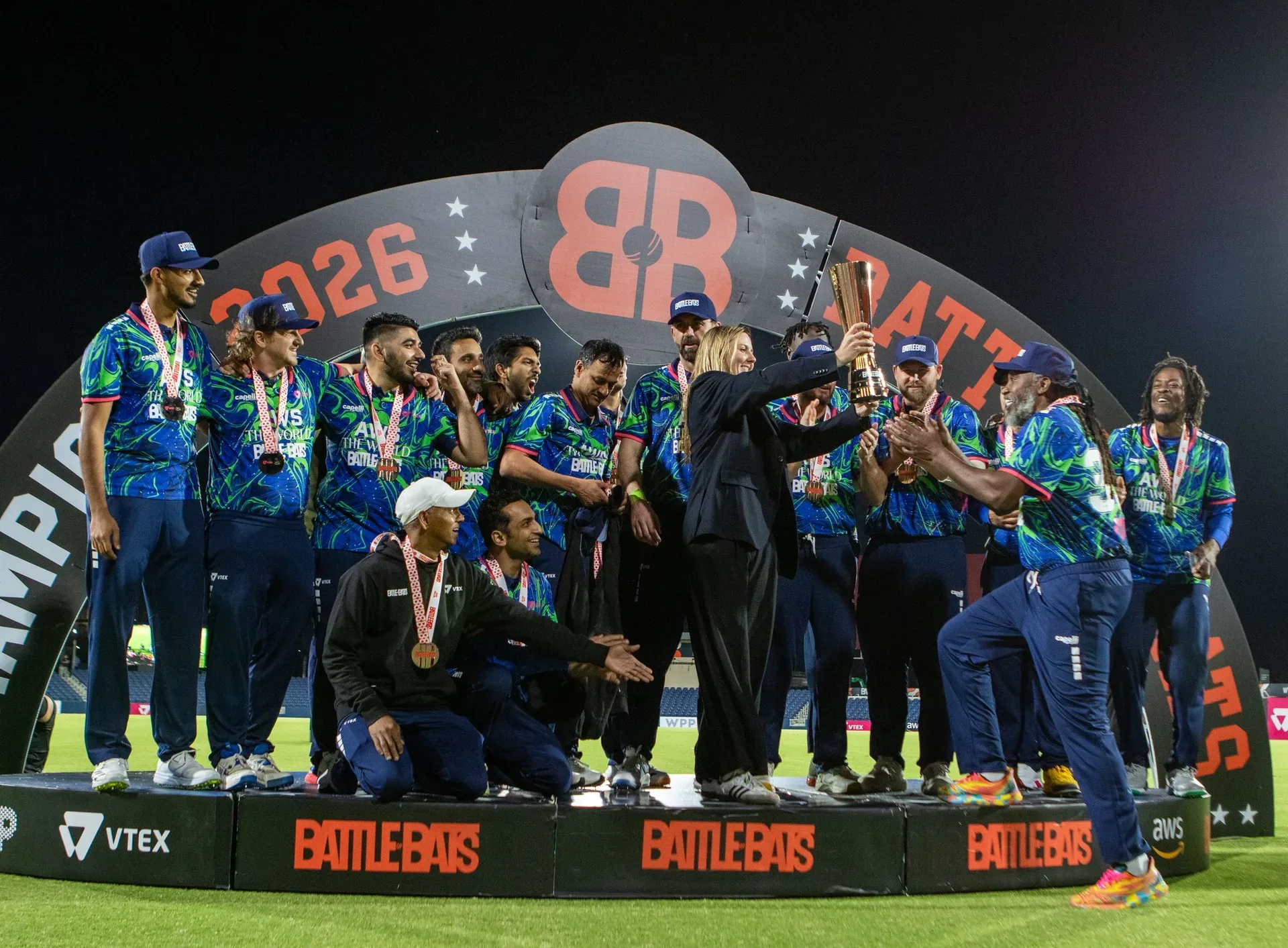 Battle of Bats — Edition 1 trophy ceremony